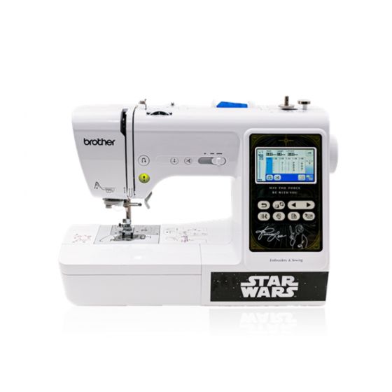 front facing image of the Brother LB5000S four by four Star Wars Computerized Sewing and Embroidery Machine 