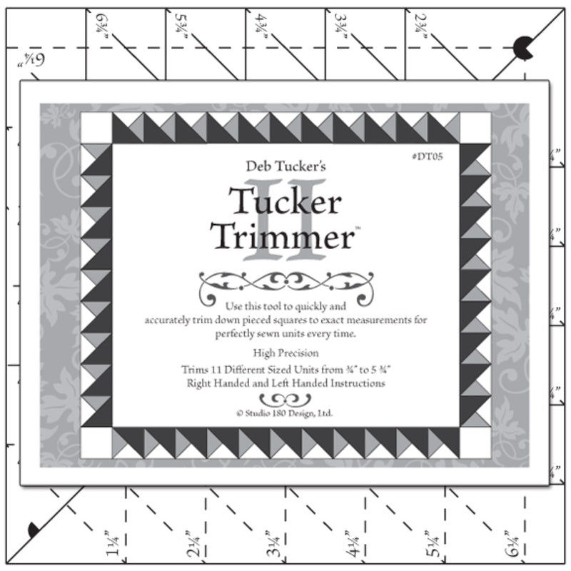 Studio 180 Design Tucker Trimmer II Ruler DT05 for Sale at World Weidner