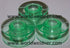 20ct Green Plastic Sewing and Embroidery Bobbins for Husqvarna Viking