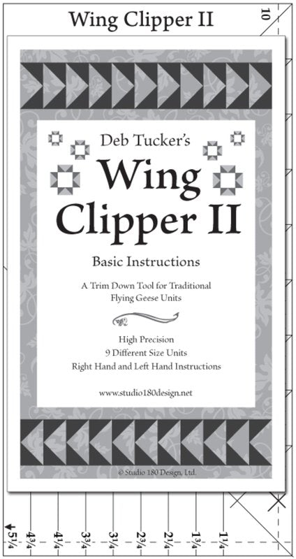 Studio 180 Design Wing Clipper II Ruler DT08 for Sale at World Weidner