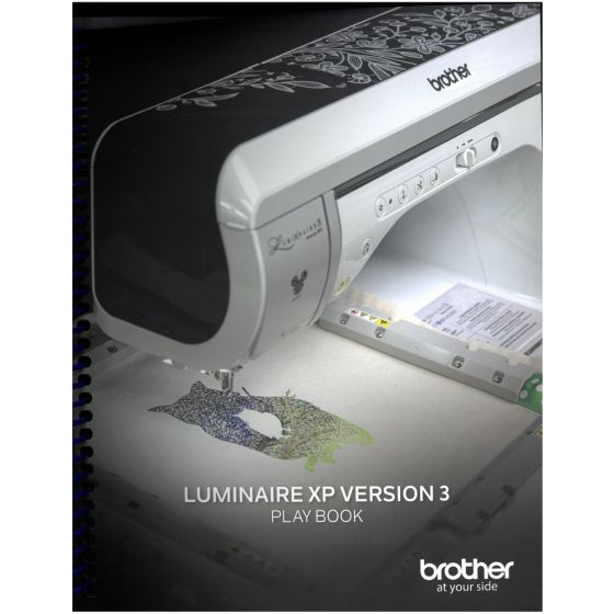Brother Luminaire Innov-is XP3 Playbook SAXP3BOOK