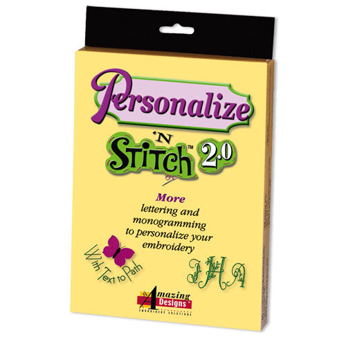 Upgrade to Personalize N Stitch 20 by Amazing Designs Machine
