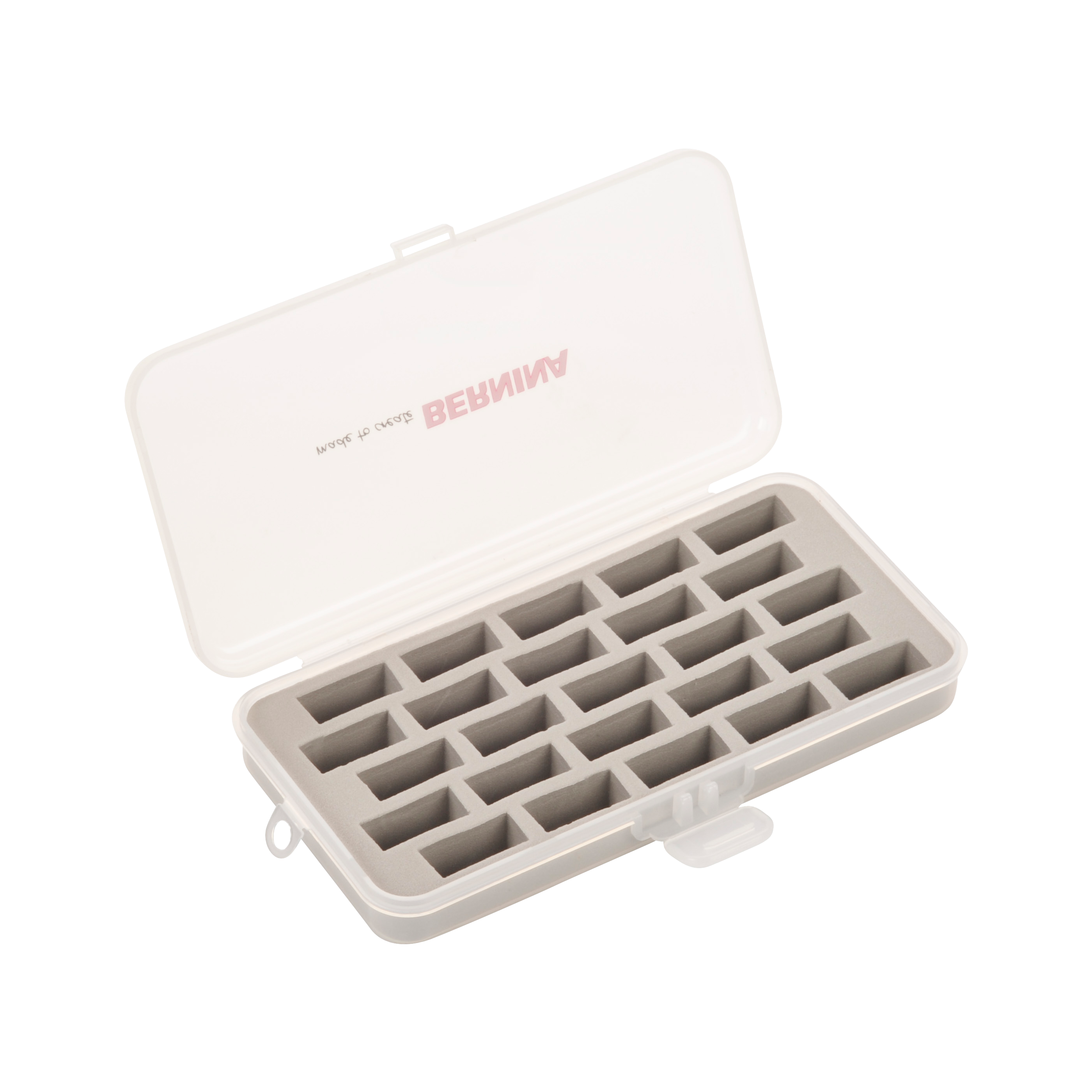 BERNINA 4/5/7 Series 25ct Bobbins with Storage Box 025032.70.02