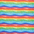 Fabric A.E. Nathan Multi Rainbow Waves with Dots Comfy Flannel Prints by the Quarter Yard 0685-11