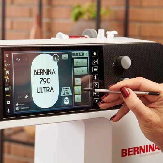 BERNINA 790 Ultra Sewing Embroidery and Quilting Machine