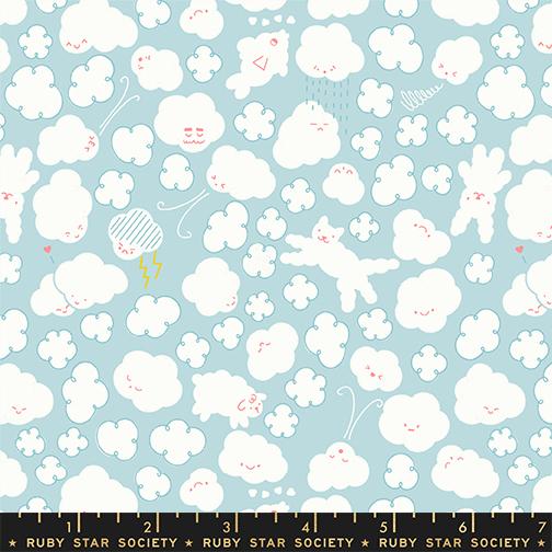 Fabric Ruby Star Society Lily Pad Cloudy Float by the Quarter Yard RS1144-15