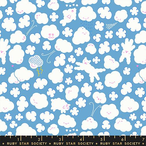 Fabric Ruby Star Society Ripple Cloudy Float by the Quarter Yard RS1144-16