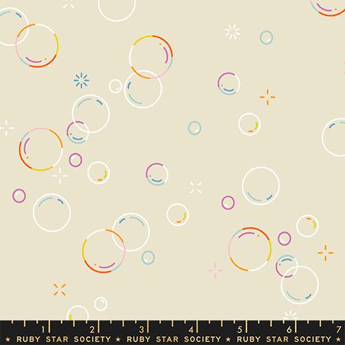 Fabric Ruby Star Society Parchment Bubbly Float by the Quarter Yard RS1146-12