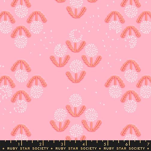 Fabric Ruby Star Society Posy Puff Float by the Quarter Yard RS1148-14