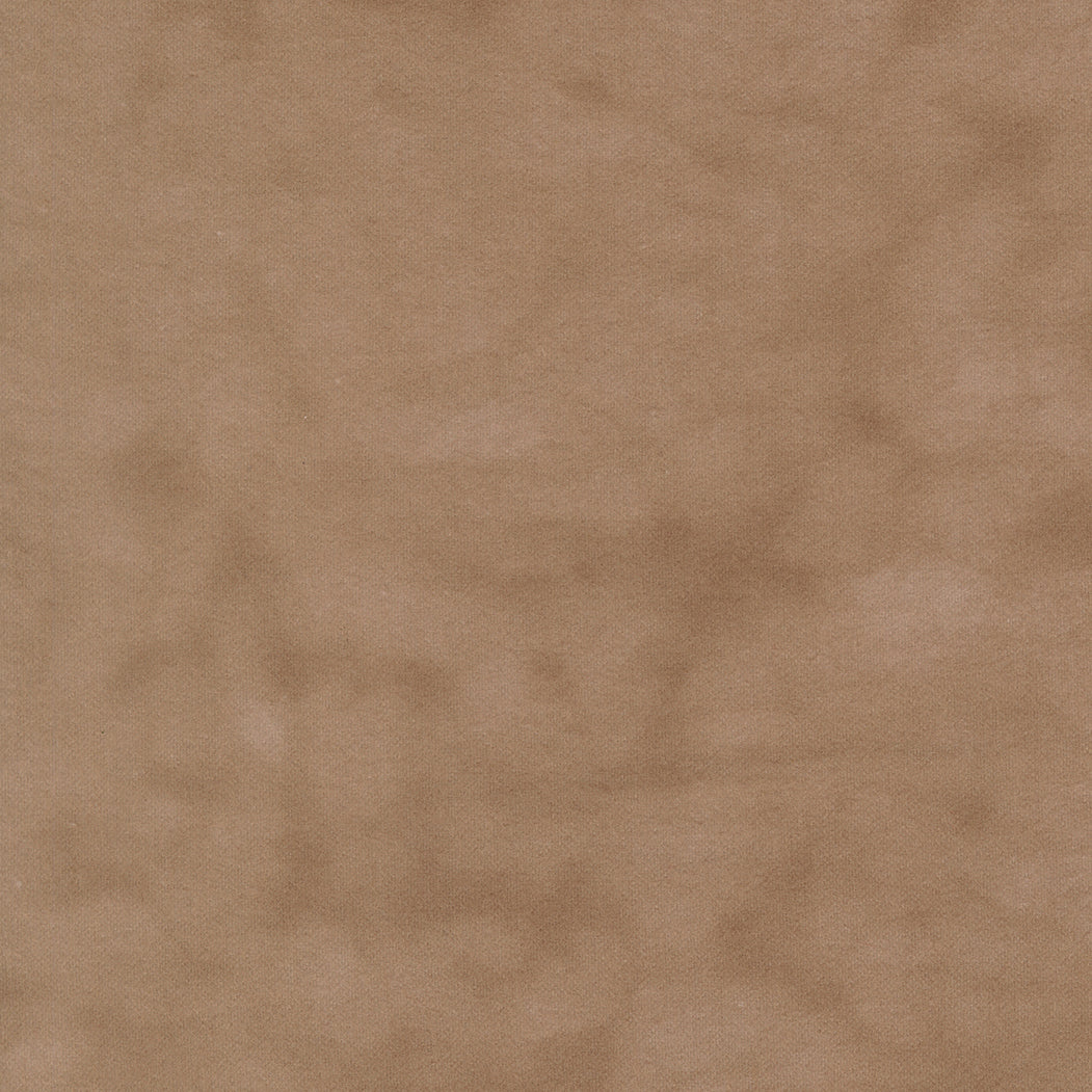 Fabric Moda Taupe Mottled Flannel Gathering Basics by the Quarter Yard 1040-97F