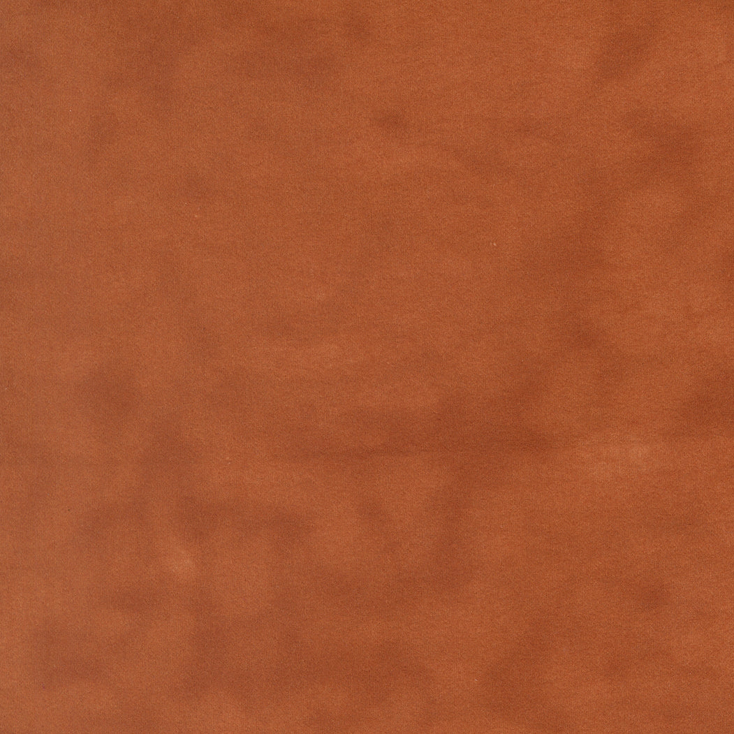 Fabric Moda Pumpkin Mottled Flannel Gathering Basics by the Quarter Yard 1040-99F