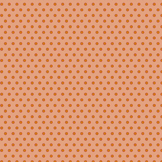 Fabric Andover Apricot Pearls Secret Stash Favorites Amber by Laundry Basket Quilts by the Quarter Yard A-10538-E