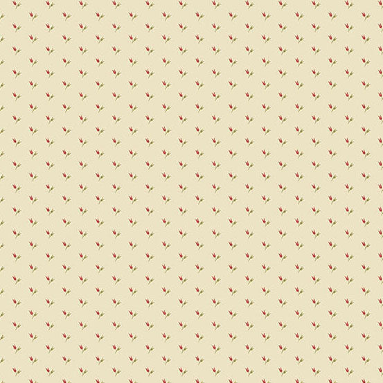 Fabric Andover Alabaster Tiny Tulips Secret Stash Favorites Amber by Laundry Basket Quilts by the Quarter Yard A-10562-L