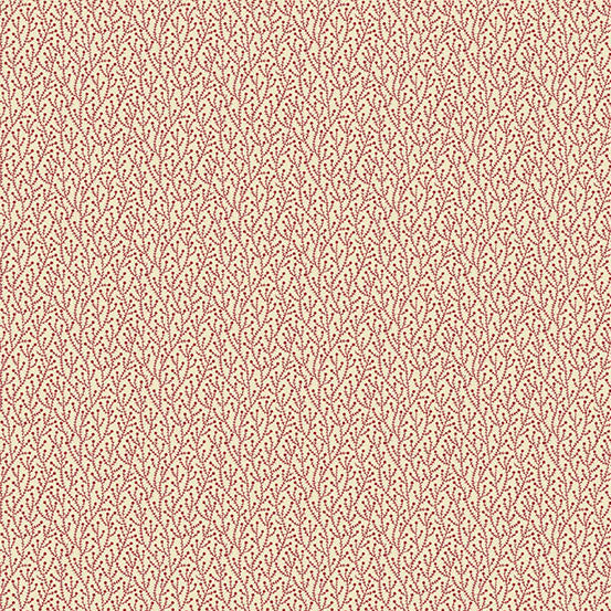 Fabric Andover Berry Wintergreen Secret Stash Favorites Amber by Laundry Basket Quilts by the Quarter Yard A-10564-L