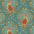 Fabric Andover Teal Paisley Secret Stash Favorites Blue Willow by Laundry Basket Quilts by the Quarter Yard A-10565-B