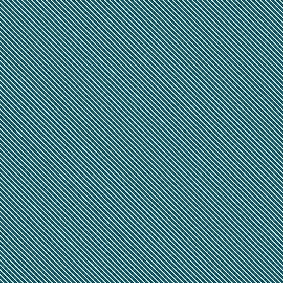 Fabric Andover Midnight Teal Sweet Stripe Patchwork and Petals by the Quarter Yard 10619-T