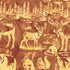 Fabric Lumin Brown Brownie Forest Animals Fur and Forest Island Batiks by the Quarter Yard 112610076