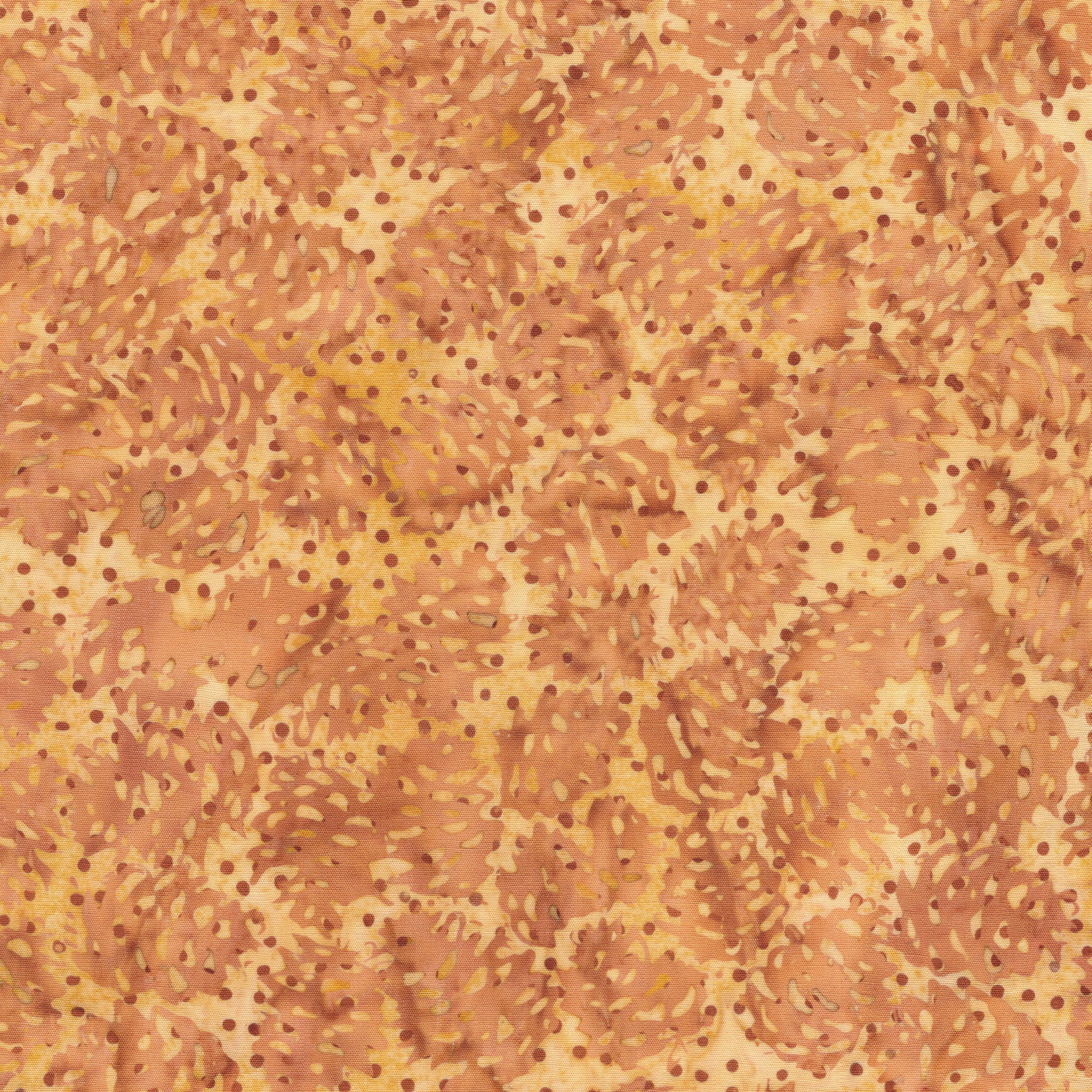 Fabric Lumin Orange Dijon Pine Cones Fur and Forest Island Batiks by the Quarter Yard 112615261