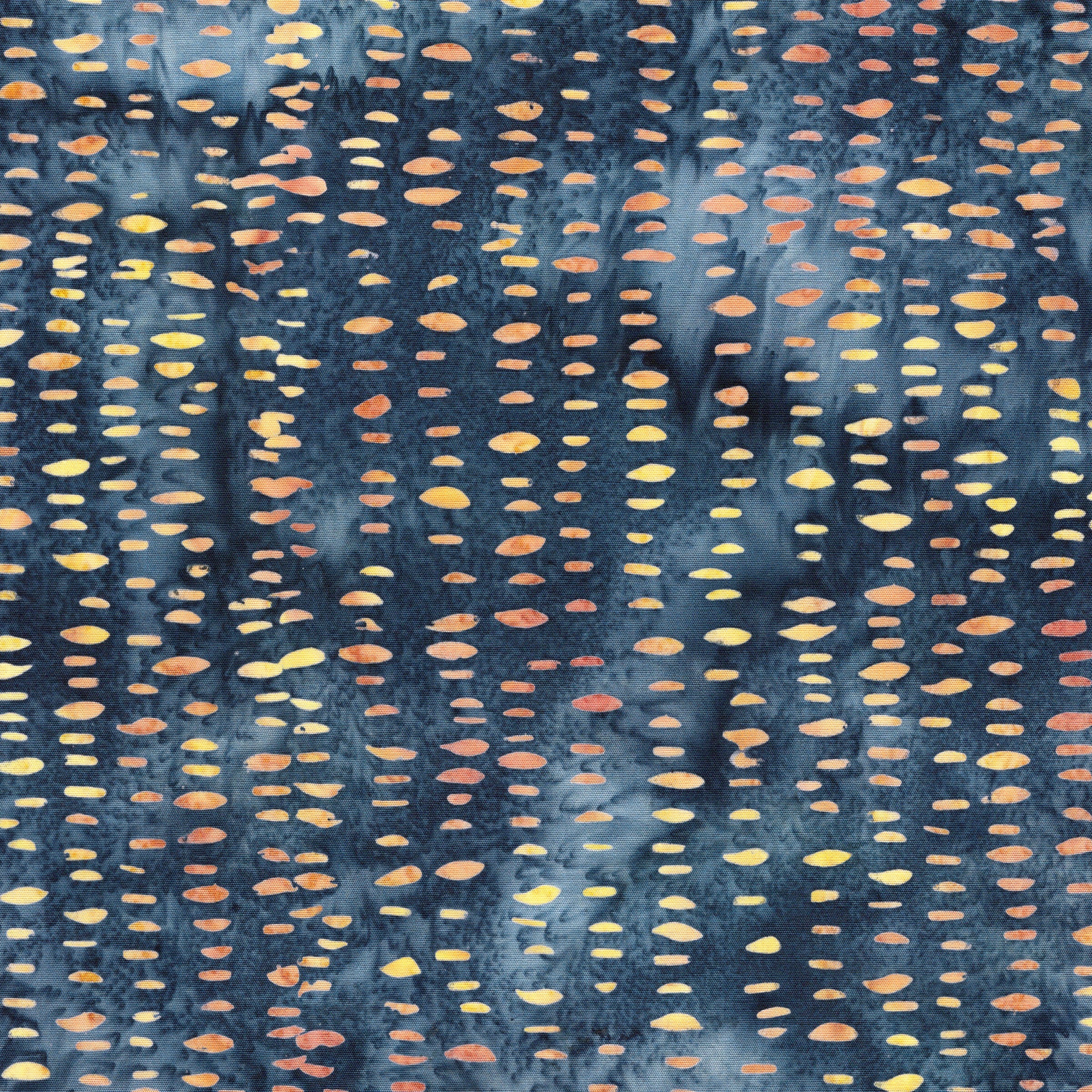 Fabric Lumin Blue Marine Aspen Bark Twigs and Tails Island Batiks by the Quarter Yard 112618575