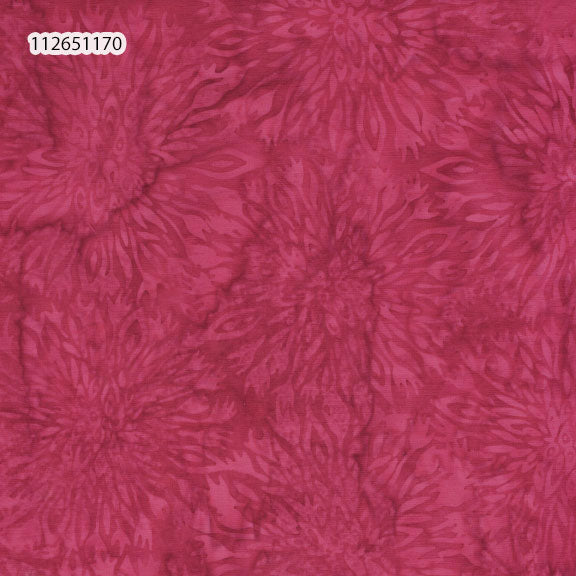 Fabric Lumin Pink/Azalea Blossom Feather & Flair Island Batiks by the Quarter Yard 112651170
