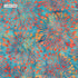 Fabric Lumin Teal/Cerulean Blossom Feather & Flair Island Batiks by the Quarter Yard 112651950