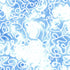 Fabric Lumin Multi/White/Blue Sky Squiggles Pixelwave Island Batiks by the Quarter Yard 112665849
