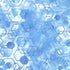 Fabric Lumin Multi/White/Blue Sky Hexagons Pixelwave Island Batiks by the Quarter Yard 112671849