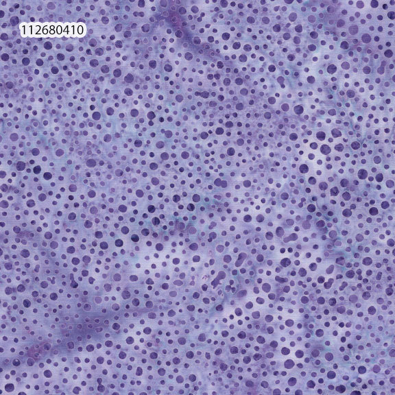 Fabric Lumin Purple/Foxglove Mini Dot Feather Fantasy Island Batiks by the Quarter Yard 112680410