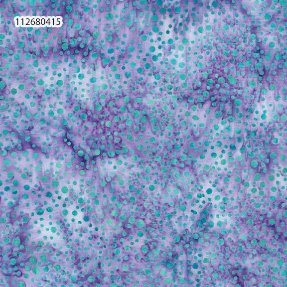 Fabric Lumin Purple/Violet Mini Dot Feather Fantasy Island Batiks by the Quarter Yard 112680415
