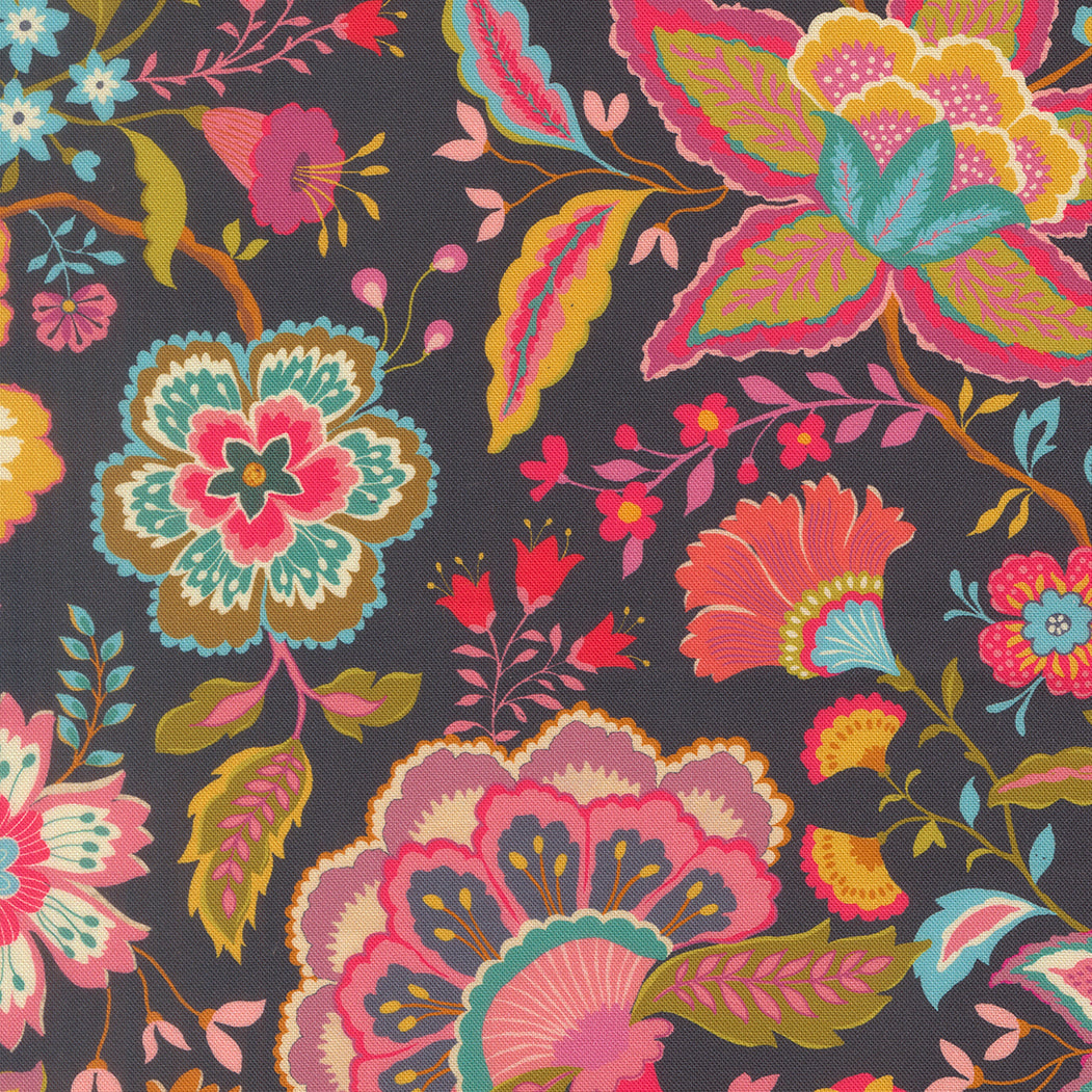 Fabric Moda Midnight Jasmine Sitara by the Quarter Yard 11980-12