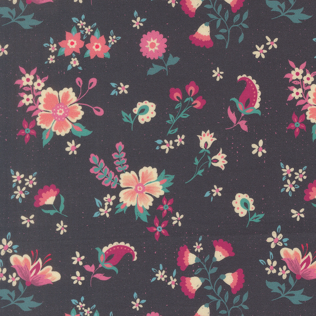 Fabric Moda Midnight Davina Sitara by the Quarter Yard 11982-12