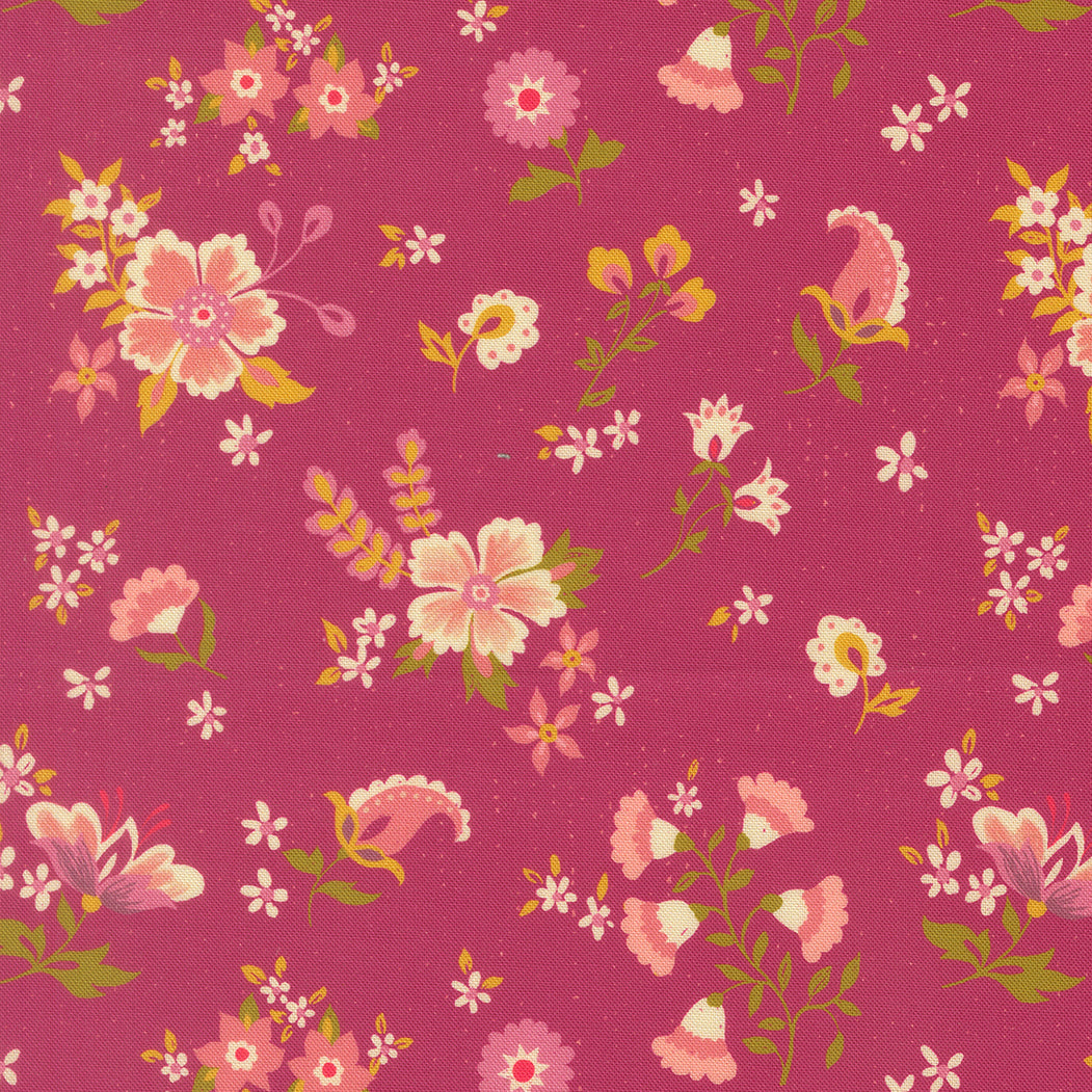 Fabric Moda Pomegranate Davina Sitara by the Quarter Yard 11982-24