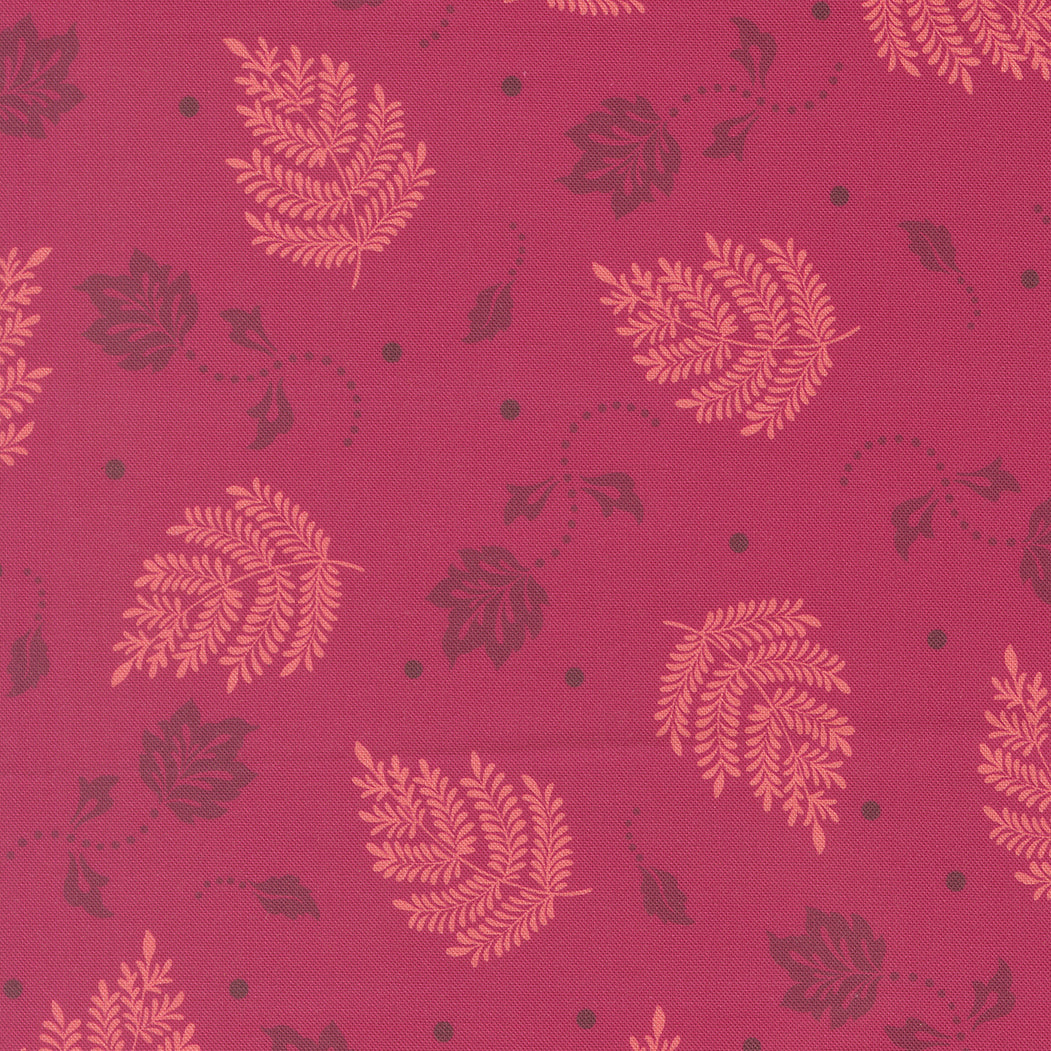 Fabric Moda Pomegranate Paisley Leaf Sitara by the Quarter Yard 11986-24