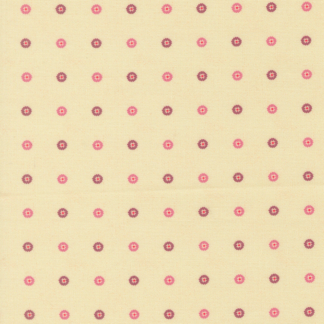 Fabric Moda Cream Floret Sitara by the Quarter Yard 11987-11