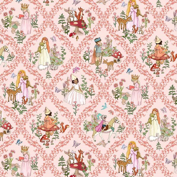 Fabric Michael Miller Confection Wildflower Friends Once Upon a Dream by the Quarter Yard 12963-CONF