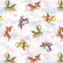 Fabric Michael Miller Cream Wings Over Wonderland Once Upon a Dream by the Quarter Yard 12965-CREM