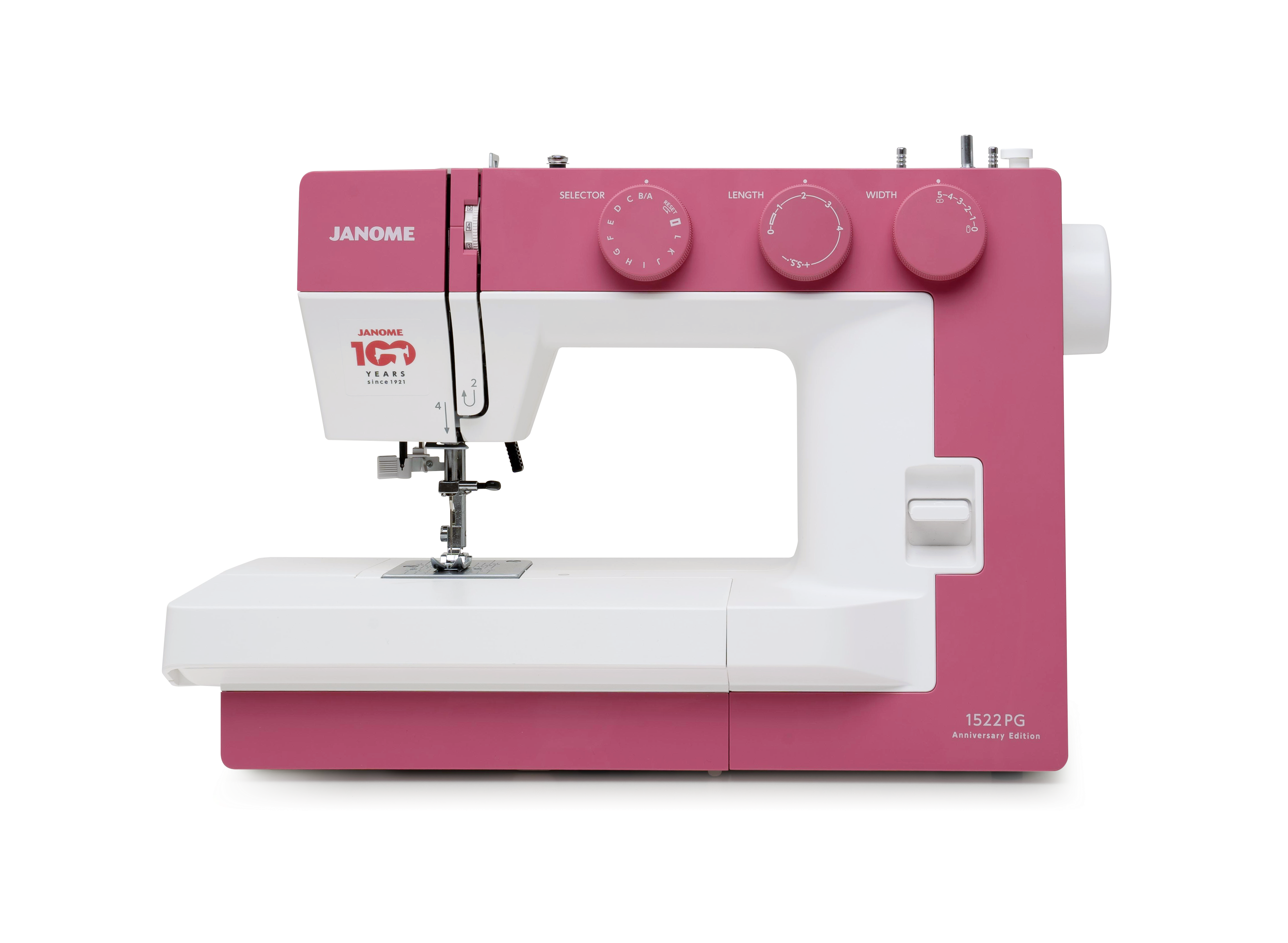 Janome 1522PG 100th Anniversary Edition Sewing Machine