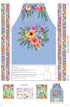 Fabric Benartex Multi Apron Plant Kindness Quilt Panel 15298D-99