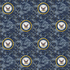 Fabric Sykel Enterprises U.S. Navy Military Grate by the Quarter Yard 1554N