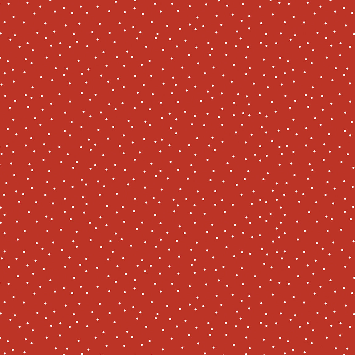 Fabric Benartex Vermillion Dot Dot Octadot by the Quarter Yard 16443-1D
