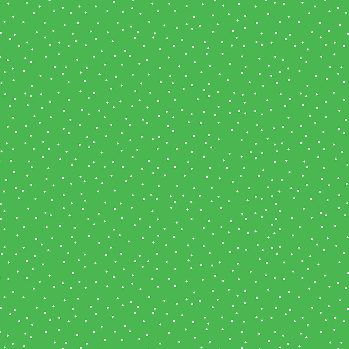 Fabric Benartex Kelly Green Dot Dot Octadot by the Quarter Yard 16443-44