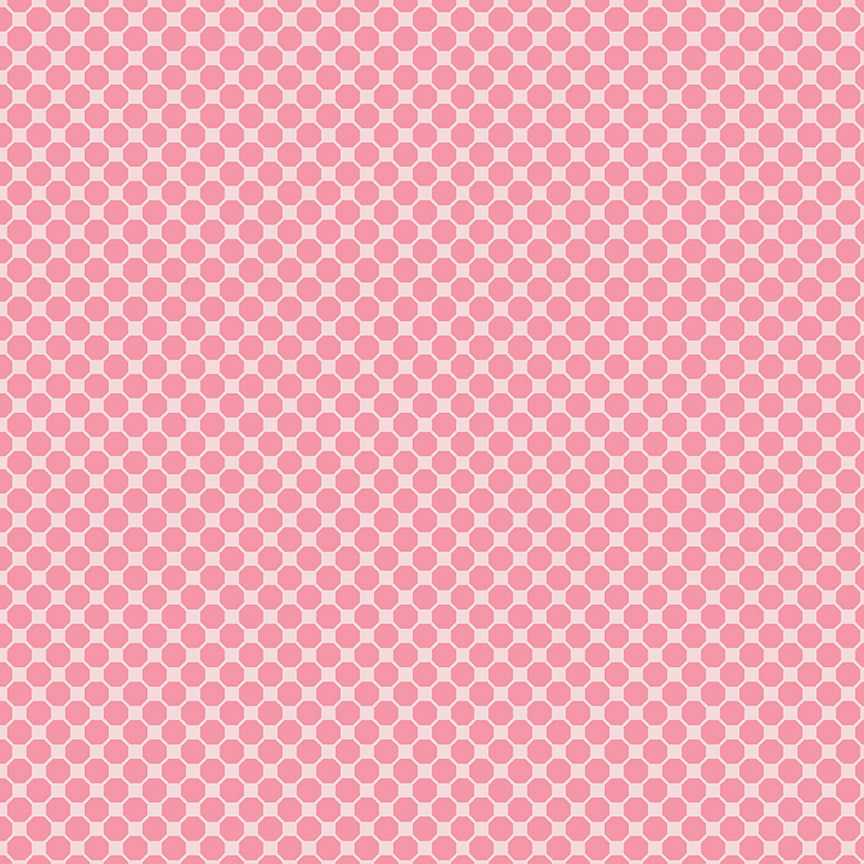 Fabric Benartex Bubble Gum Octadot by the Quarter Yard 16558-25