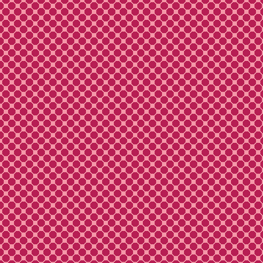 Fabric Benartex Berry Octadot by the Quarter Yard 16558-28