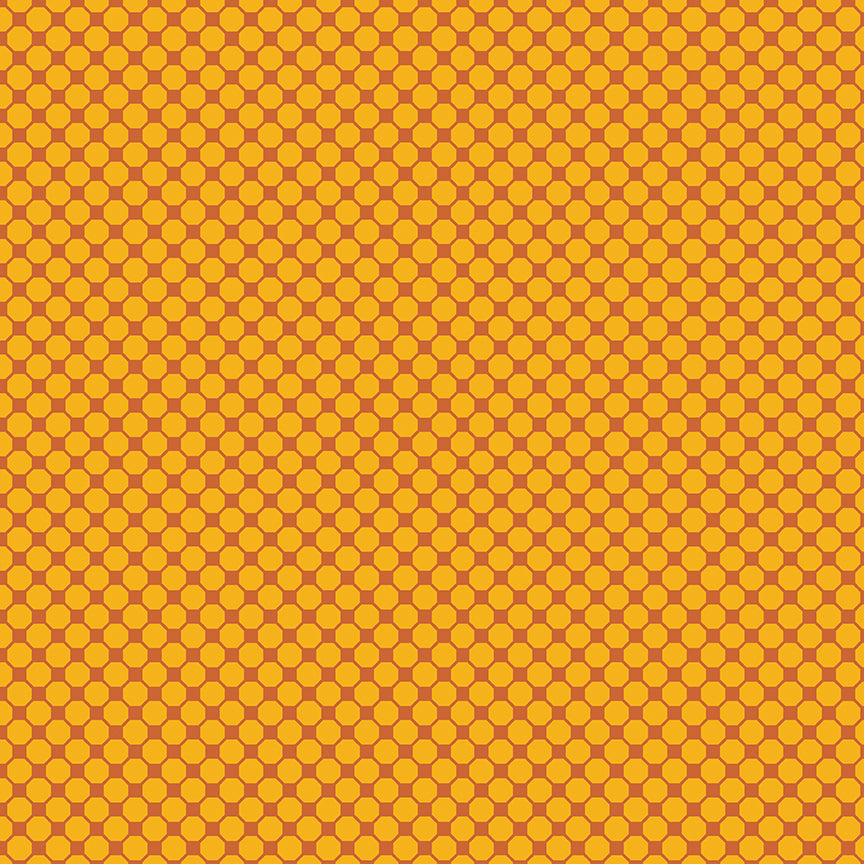 Fabric Benartex Orangina Octadot by the Quarter Yard 16558-3C