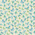 Fabric Benartex Teal/Natural Rustic Flutter Love and Stitches by the Quarter Yard 16634-82