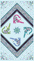 Fabric Benartex Cat's Meow 24" Quilt Panel 16945P-80