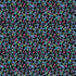Fabric Benartex Black/Multi Circling Round Pearlescent Cat's Meow by the Quarter Yard 16950P-12