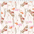 Fabric In The Beginning Multi Cowgirl Go Cowgirl! by the Quarter Yard 1GC-1
