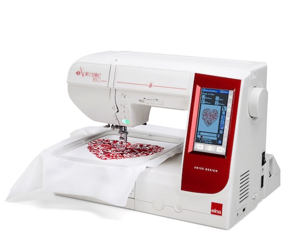 elna eXpressive 850 Sewing and Embroidery Machine with Bonus