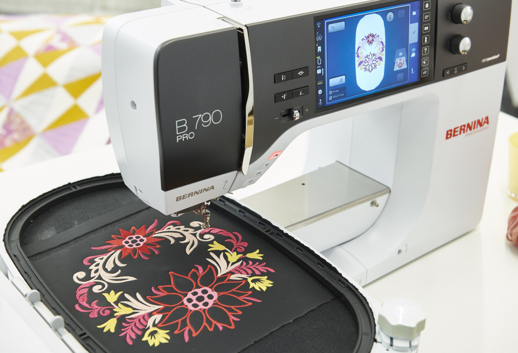 BERNINA 790E PRO Sewing and Embroidery Machine